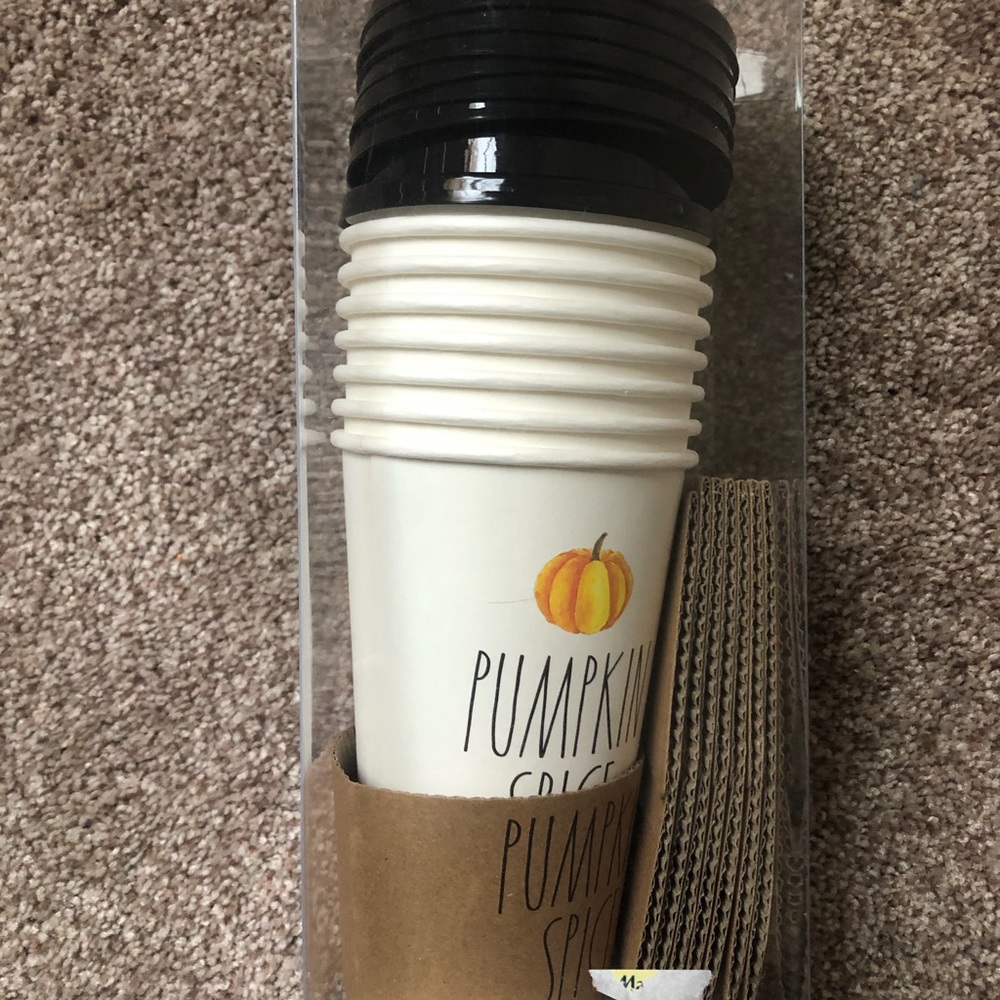 Rae Dunn Pumpkin Spice Cups